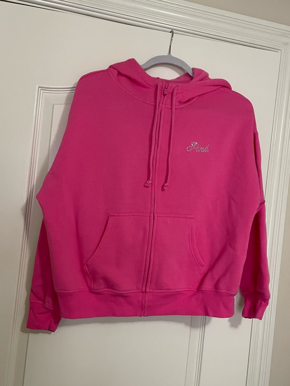 Victoria’s Secret Pink Bling Full Zip Sweatshirt S